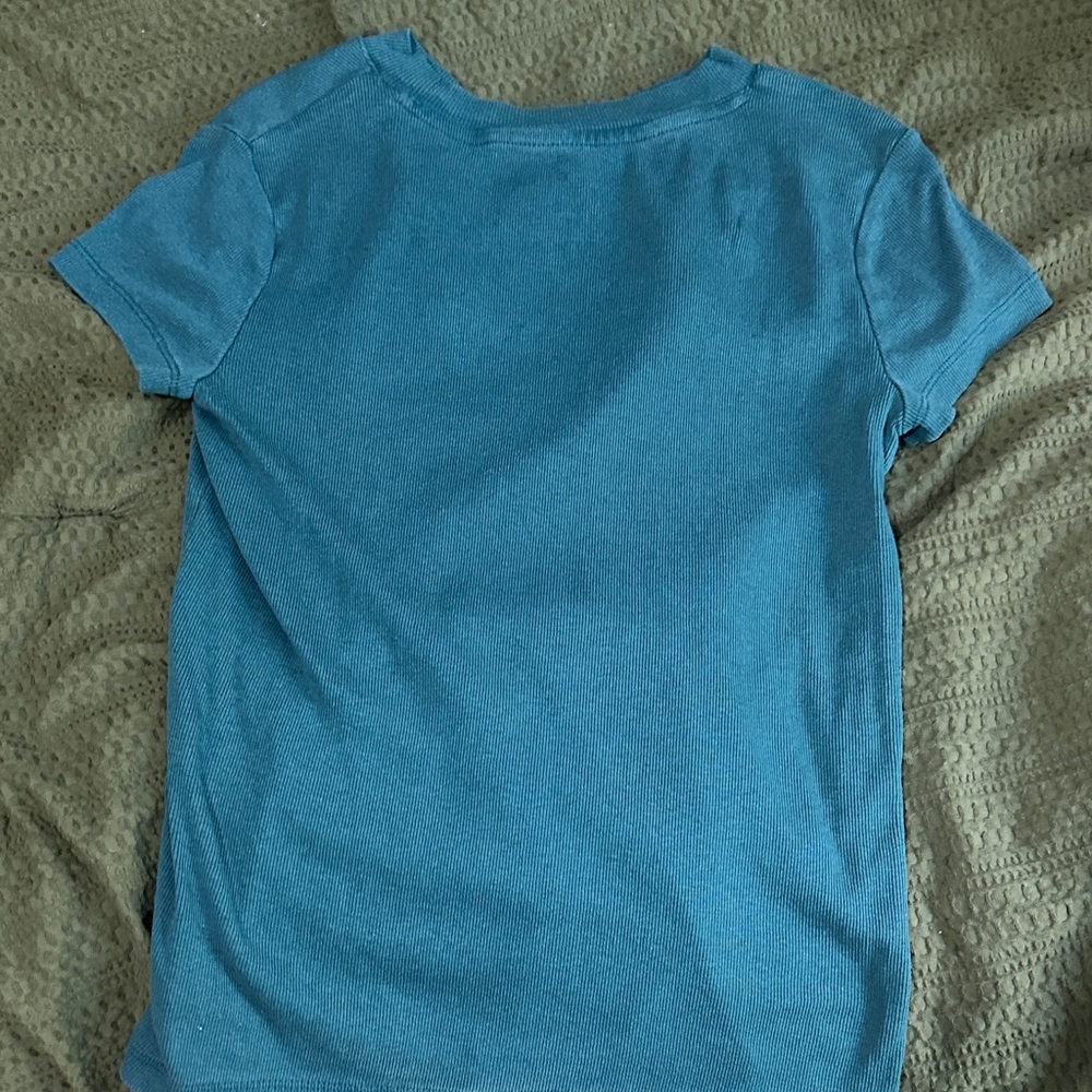 a new day Blue Short Sleeve Tee
